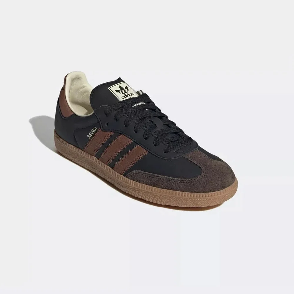 adidas Samba OG Mens Size 10 Black Preloved Brown Shoes - IE9123 NEW